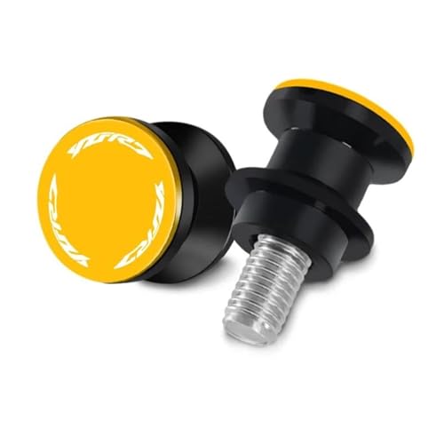 RYHJNRTH Motorrad Zubehör M6 Swingarms Spulen Stand Schrauben Für YZF-R6 YZF-R7 YZFR6 YZFR7 Kipphebelspule(YZF-R7 Gold) von RYHJNRTH