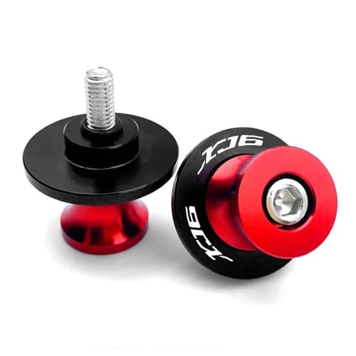 RYHJNRTH Motorradzubehör M8 Schwingenspulen Slider Sliders Für XJ6 Diversion 2010 2011 2012 2013 2014 2015 Kipphebelspule(Red) von RYHJNRTH