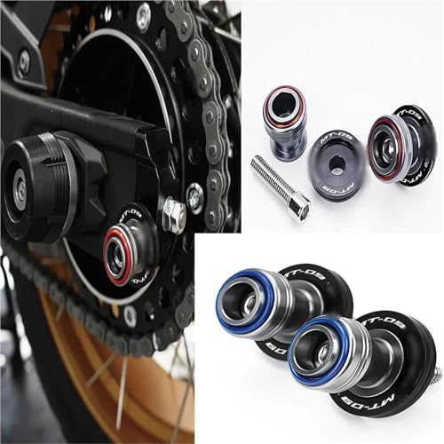 RYHJNRTH Motorradzubehör Motorradschwingenspulen M6 Standschrauben M6 Für MT09 Für Tracer MT-09 SP 2014-2024 2025 Kipphebelspule(Gold) von RYHJNRTH