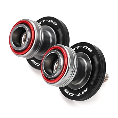 RYHJNRTH Motorradzubehör Motorradschwingenspulen M6 Standschrauben M6 Für MT09 Für Tracer MT-09 SP 2014-2024 2025 Kipphebelspule(Red) von RYHJNRTH