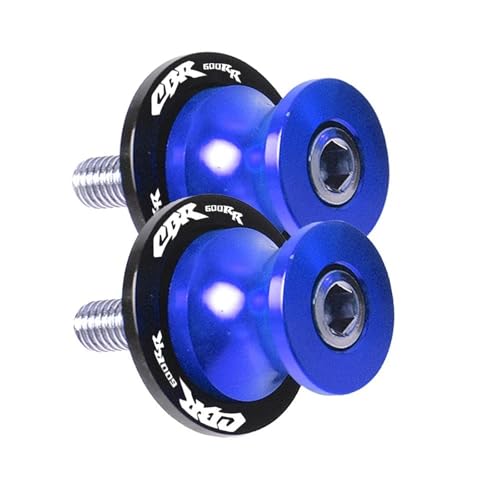 RYHJNRTH Motorradzubehör Schwingenspulen Schieberständerschrauben Für CBR600RR CBR600 F2 F3 F4 CBR 600RR 2003-2018 Kipphebelspule(Blue) von RYHJNRTH