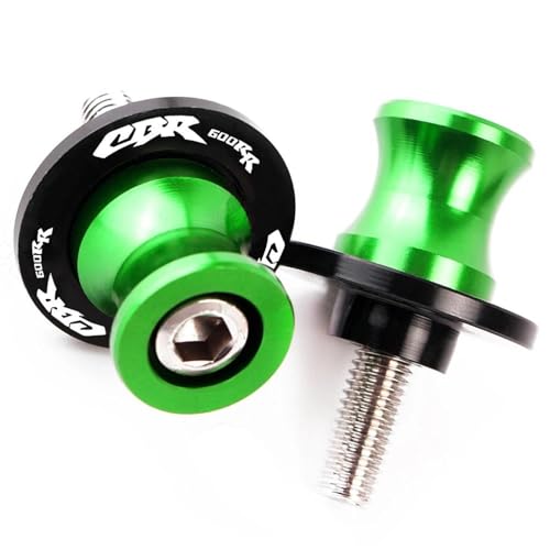 RYHJNRTH Motorradzubehör Schwingenspulen Schieberständerschrauben Für CBR600RR CBR600 F2 F3 F4 CBR 600RR 2003-2018 Kipphebelspule(Green) von RYHJNRTH