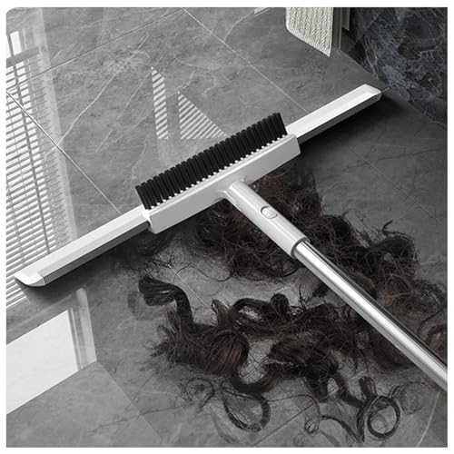 RYJYQYX Bodenabzieher Dusche, Multifunktional mit 125 cm langem Griff Abzieher Dusche Boden, Wasserschieber Dusche für Glatte Böden,Teppiche,Fenster von RYJYQYX