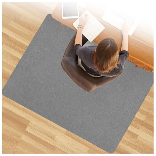 RYJYQYX Schreibtischstuhl Unterlage, Stuhl Unterlage Schreibtisch Scratch-Resistant, Anti-Silp,Washable, Teppich Schreibtischstuhl Teppich Schreibtisch,Gray-120×150cm RYJYQYX Schreibtischstuhl Unterlage, Stuhl Unterlage Schreibtisch Scratch-Resistant, Anti-Silp,Washable, Teppich Schreibtischstuhl Teppich Schreibtisch,Gray-120×150cm von RYJYQYX
