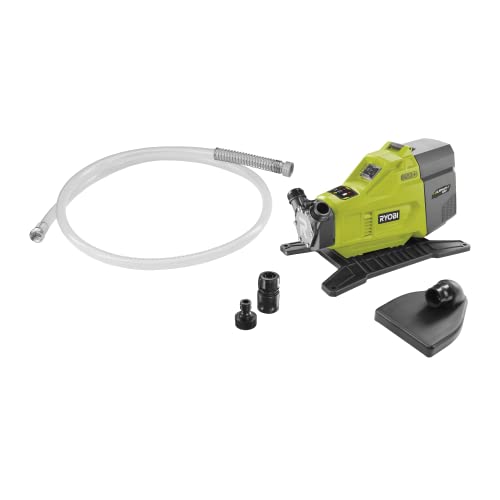 RYOBI 18 V ONE+ Akku-Transferpumpe R18TP-0 (Fördermenge 1500 l/h, ohne Akku und Ladegerät, geliefert im Karton) von RYOBI