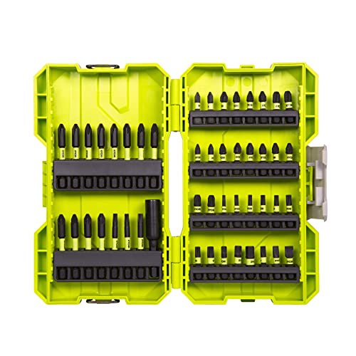 RYOBI Torque+ Impact Schraubendreher-Bit-Set RAK48SDI, 48-teilig, für Schlagbohrer, inkl. 32 x 25 mm Bits, 15 x 50 mm Bits, Magnet-Bithalter RYOBI Torque+ Impact Schraubendreher-Bit-Set RAK48SDI, 48-teilig, für Schlagbohrer, inkl. 32 x 25 mm Bits, 15 x 50 mm Bits, Magnet-Bithalter von RYOBI