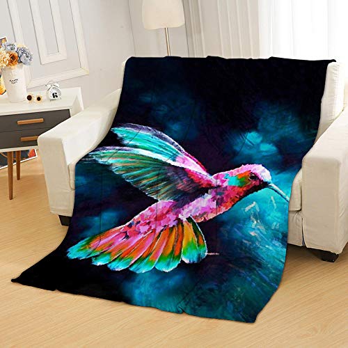 RYQRP Wohndecke Supersoft Couchdecke Kuscheldecke Kolibri Flanell-Decke Fleecedecke Hochwertige Kuscheldecke für Wohn- und Schlafräume 150cm x 200cm RYQRP Wohndecke Supersoft Couchdecke Kuscheldecke Kolibri Flanell-Decke Fleecedecke Hochwertige Kuscheldecke für Wohn- und Schlafräume 150cm x 200cm von RYQRP