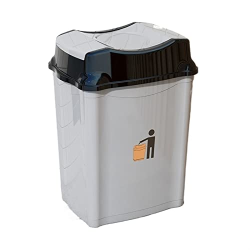 Mülleimer for den Außenbereich, Kunststoff-Mülleimer mit Schwingdeckel for den Innenbereich, Recycling-Mülleimer, Standmüllbehälter, Abnehmbarer Mülleimer for Küche und Bad mit Schwingdeckel, gewerbli Mülleimer for den Außenbereich, Kunststoff-Mülleimer mit Schwingdeckel for den Innenbereich, Recycling-Mülleimer, Standmüllbehälter, Abnehmbarer Mülleimer for Küche und Bad mit Schwingdeckel, gewerbli von RYRYR
