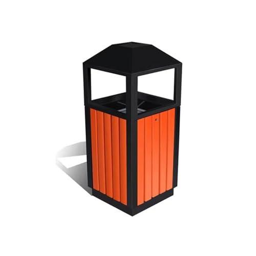 Mülleimer for den Außenbereich, Mülleimer, Recycling-Mülleimer, Abfallbehälter, große Obstbehälter, Landschaftsbau, Gemeinschaftsschule, Plaza, Stahl und Holz, kreativer Holzzylinder, öffentlicher Mül Mülleimer for den Außenbereich, Mülleimer, Recycling-Mülleimer, Abfallbehälter, große Obstbehälter, Landschaftsbau, Gemeinschaftsschule, Plaza, Stahl und Holz, kreativer Holzzylinder, öffentlicher Mül von RYRYR