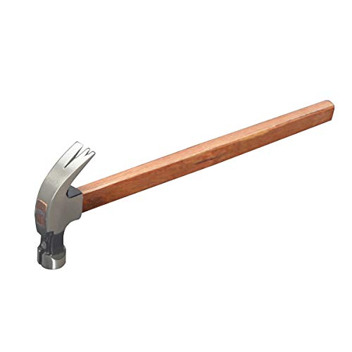 Robuster Klauenhammer for Aufhängen von Haushaltsgegenständen und Heimwerkerprojekten. Hammermaterial: Chrom-Vanadium-Stahl, 1 Stück(13OZ round head plane) von RYRYR