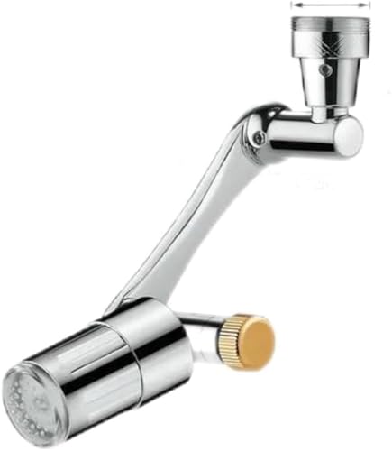 Schwenkbarer Wasserhahn-Düsenadapter for Küchenspüle, mechanischer Arm aus Kupfer, universelle Wasserhahnverlängerung, Haushaltswippe, spritzwassergeschützt, Artefaktverlängerung, drehbar Schwenkbarer Wasserhahn-Düsenadapter for Küchenspüle, mechanischer Arm aus Kupfer, universelle Wasserhahnverlängerung, Haushaltswippe, spritzwassergeschützt, Artefaktverlängerung, drehbar von RYRYR