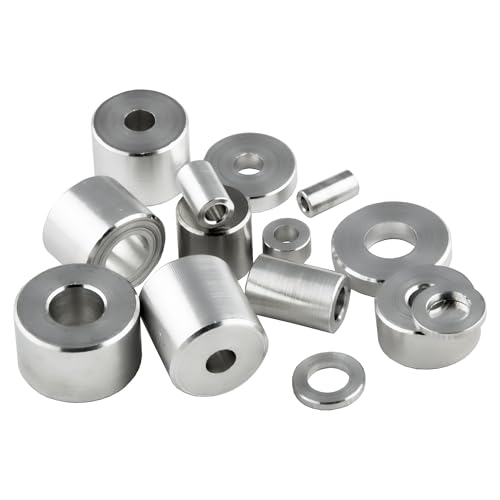 RYSUPPLY Distanzhülsen aus Aluminium | 12 x 8,5 x 4 | Abstandshülsen | 25 Stück | Alu Hülsen | In diversen Größen und Mengen erhältlich RYSUPPLY Distanzhülsen aus Aluminium | 12 x 8,5 x 4 | Abstandshülsen | 25 Stück | Alu Hülsen | In diversen Größen und Mengen erhältlich von RYSUPPLY