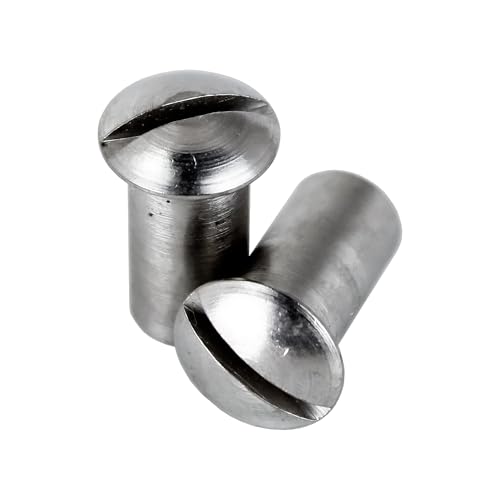 RYSUPPLY Hülsenmuttern mit Linsenkopf u. Schlitz aus Edelstahl | M5 x 14 | Rohrmutter | 2 Stück | Hülsen | In diversen Größen und Mengen erhältlich RYSUPPLY Hülsenmuttern mit Linsenkopf u. Schlitz aus Edelstahl | M5 x 14 | Rohrmutter | 2 Stück | Hülsen | In diversen Größen und Mengen erhältlich von RYSUPPLY