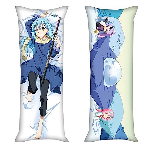 RYTHMIX That Time I Got Rein-carn-ated As a Slime Anime Kissenbezug, Waschbar Sofakissen Dekokissen Bezüge, Anime und Manga Fans Cosplay Zierkissen Bezüge-Multicolor 1||50 * 160cm von RYTHMIX