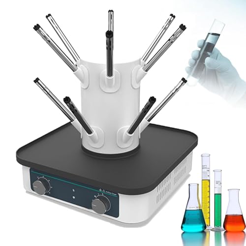 Glassware Dryer With Adjustable Temp (RT-85℃), 0~60min Timing Range, Detachable Tree Branch Type Duct, For Lab Glassware And Bottles(12) von RYTJFDSAZ