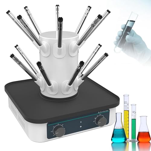 Glassware Dryer With Adjustable Temp (RT-85℃), 0~60min Timing Range, Detachable Tree Branch Type Duct, For Lab Glassware And Bottles(16) von RYTJFDSAZ