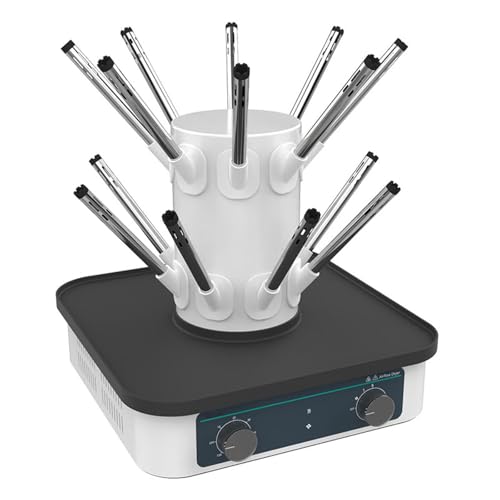 Lab Drying Racks, Airflow Dryer C Type For Glassware, 0~60 Min Timing Range, RT~85℃, Detachable Tree Branch Type Duct, For Test Tube Flask(16) von RYTJFDSAZ