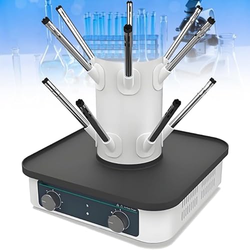 Lab Drying Racks, RT~85℃ Airflow Dryer For Glassware, 0~60min Timing Range, 0.2~2.5m/s Outlet Wind Speed, Detachable Tree Branch Type Duct, For Test Tube Drying(12) von RYTJFDSAZ