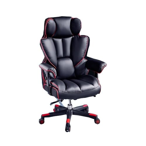 RYUQW3RE Bürostuhl Schwerer Bürostuhl for ergonomischen Gaming-Stuhl mit Lordosenstütze, bequemer Chefsessel aus Leder for langes Sitzen RYUQW3RE Bürostuhl Schwerer Bürostuhl for ergonomischen Gaming-Stuhl mit Lordosenstütze, bequemer Chefsessel aus Leder for langes Sitzen von RYUQW3RE