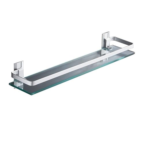 RYUQW3RE Duschregale 15,7" schwebendes Duschregal, Badezimmer-Caddy zur Wandmontage ohne Bohren von RYUQW3RE