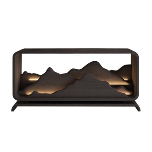 RYUQW3RE Eingangstisch, Eleganter Foyer-Schreibtisch mit Endansicht-Design – Dekorativer Eingangsschrank for Hotel- und Wohndekor Konsolentisch(150cm) von RYUQW3RE