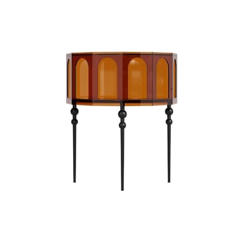RYUQW3RE Eingangstisch, Modernes, Schlichtes Sideboard – Dekoratives Regal for den Eingangsbereich Konsolentisch(Orange) von RYUQW3RE