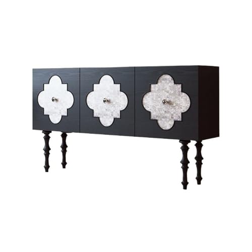 RYUQW3RE Eingangstisch, Vintage Shell Finish Akzent Schrank Lagerung Sideboard for Wohnzimmer Konsolentisch von RYUQW3RE
