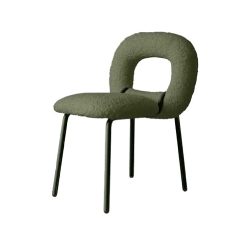 RYUQW3RE Esszimmerstühle Esszimmerstühle aus Samt mit stabilen Metallbeinen for Küche und Esszimmer(Green) von RYUQW3RE