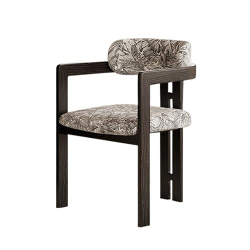 RYUQW3RE Esszimmerstühle Esszimmerstühle aus massivem Holz im chinesischen Stil, Retro-Sessel mit Rückenlehne von RYUQW3RE