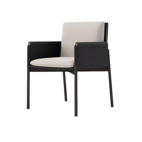 RYUQW3RE Esszimmerstühle Esszimmerstuhl mit Metallbeinen for Küche, Wohnzimmer im modernen Stil(Black) von RYUQW3RE
