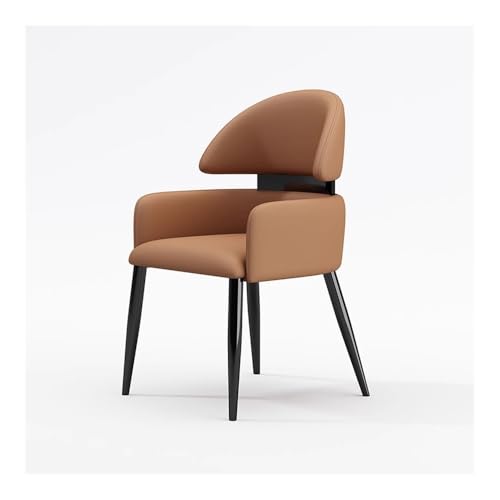 RYUQW3RE Esszimmerstühle Minimalistischer Esszimmerstuhlhocker for Zuhause und Hotel(Brown) von RYUQW3RE