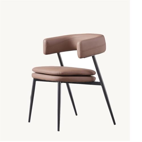 RYUQW3RE Esszimmerstühle Moderne minimalistische Esszimmerstühle for Hotelkonferenzen und Clubtreffen(Brown) von RYUQW3RE
