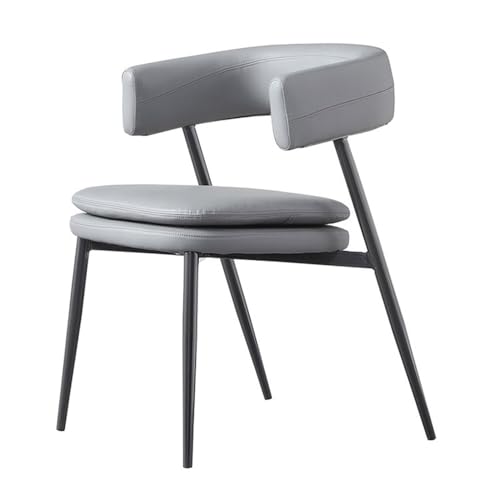 RYUQW3RE Esszimmerstühle Moderne minimalistische Esszimmerstühle for Hotelkonferenzen und Clubtreffen(Dark Grey) von RYUQW3RE