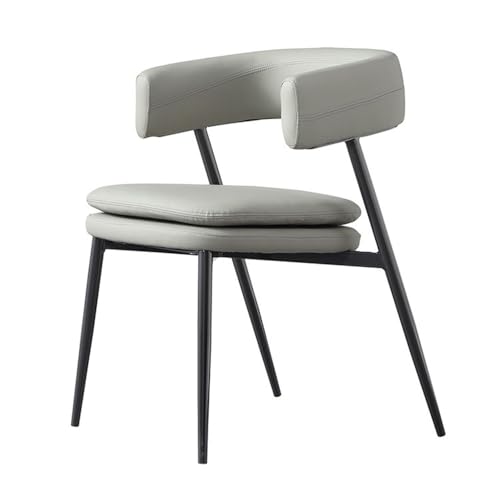 RYUQW3RE Esszimmerstühle Moderne minimalistische Esszimmerstühle for Hotelkonferenzen und Clubtreffen(Light Grey) von RYUQW3RE