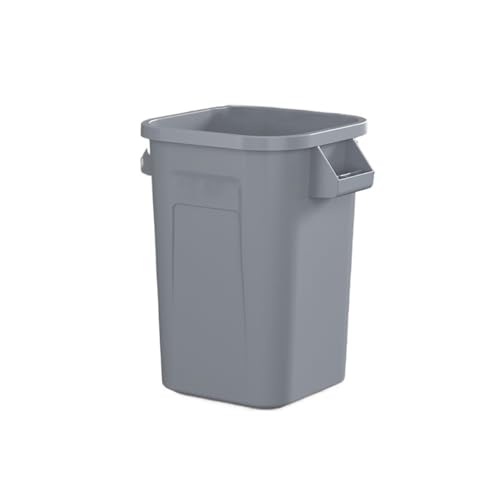 RYUQW3RE Küchenmülleimer Extra großer Küchenmülleimer – Abfalleimer mit großem Fassungsvermögen for den Einsatz zu Hause, im Freien, in Restaurants und im gewerblichen Bereich(Gray,15L) von RYUQW3RE
