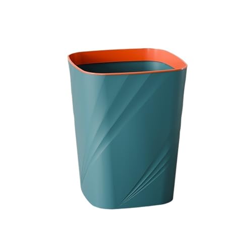 RYUQW3RE Küchenmülleimer Hochwertiger großer Mülleimer for Zuhause, Büro und Wohnheim – Premium-Toilettenmülleimer mit Deckel(Green,S) von RYUQW3RE