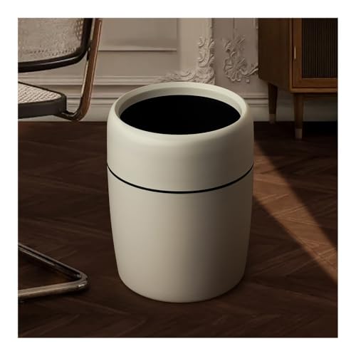 RYUQW3RE Küchenmülleimer Leichter, luxuriöser Mülleimer ohne Deckel – großes Fassungsvermögen for Zuhause, Wohnzimmer, Küche(14L) von RYUQW3RE