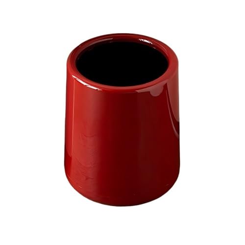 RYUQW3RE Küchenmülleimer Luxus-Mülleimer for alle Räume – Hochwertiger Mülleimer mit Stauraum(Red) von RYUQW3RE