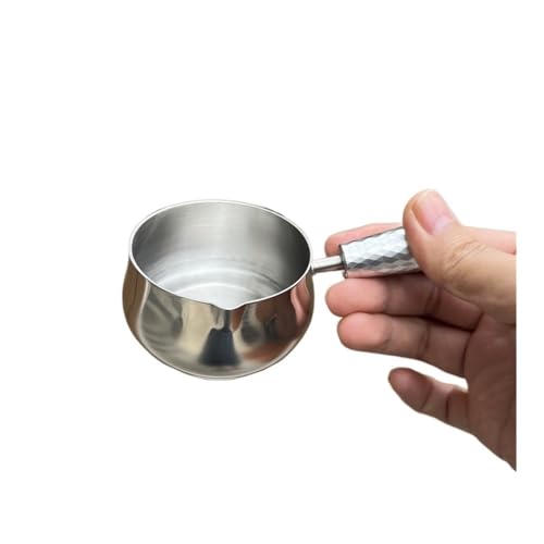 RYUQW3RE Sauciere Ausgießbecher aus Edelstahl mit GriffSteaksaucenbecherSaucenbecherMini-Sauciere von RYUQW3RE