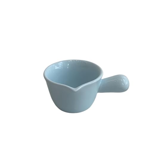 RYUQW3RE Sauciere Bunter Keramik-Dipper, Dip-Untertasse, Sahnetasse, Würz- und Aromatisierungsschale, Sauciere(Blue) von RYUQW3RE