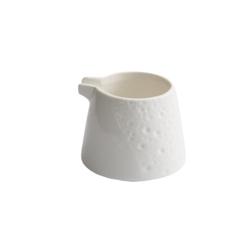 RYUQW3RE Sauciere Keramik Sauciere Milch Tasse Ei Tasse Hotel Restaurant Flache Auslauf Milch Topf Western Steak Saft Tasse Saft Sauce Topf von RYUQW3RE