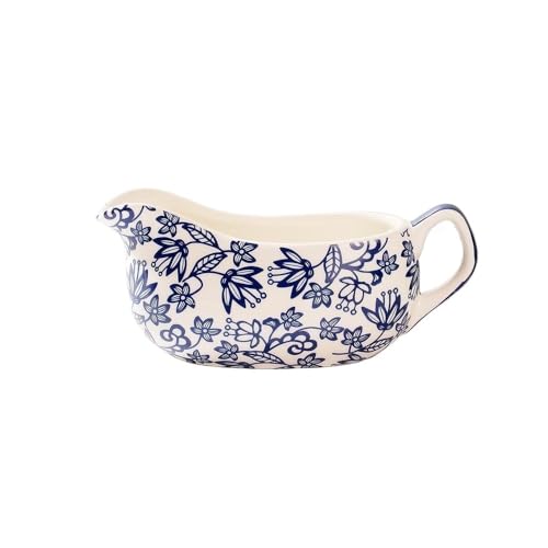 RYUQW3RE Sauciere Keramik-Steak-Sauce-Dipper-Sauce-Teller, Steak-Sauce-Boot(Blue) von RYUQW3RE