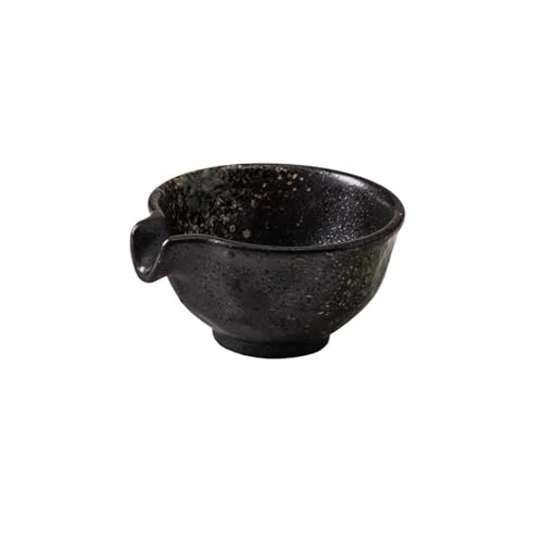 RYUQW3RE Sauciere Soßenschalen aus Keramik, Steakteller, Soßenbecher, westliche Tomatensoßenschale, Schwarze Pfeffersoßenschale, kleine Schüssel mit Salatgeschmack(Jade) von RYUQW3RE