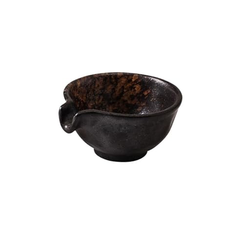 RYUQW3RE Sauciere Soßenschalen aus Keramik, Steakteller, Soßenbecher, westliche Tomatensoßenschale, Schwarze Pfeffersoßenschale, kleine Schüssel mit Salatgeschmack(Mountain Blow) von RYUQW3RE
