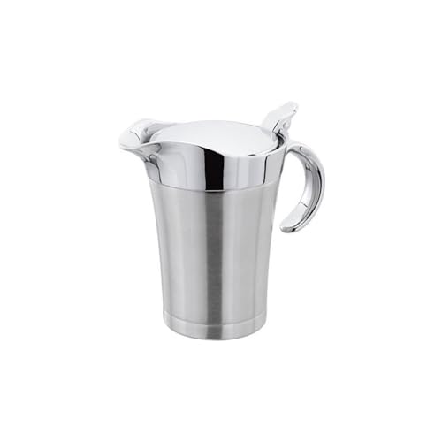RYUQW3RE Sauciere Verbessern Sie Ihr kulinarisches Erlebnis mit Dieser eleganten Sauciere mit Deckel | Sauciere for Thanksgiving und Weihnachten | Klassische Sauciere for Familienessen(L) von RYUQW3RE
