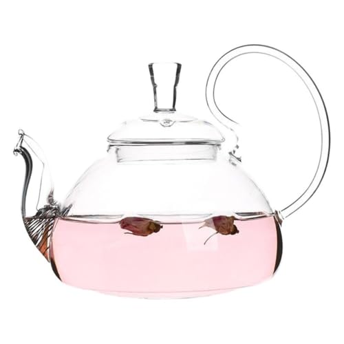 RYUQW3RE Teekessel Hitzebeständige Teekanne aus Glas – Klarer optischer Wasserkocher von RYUQW3RE