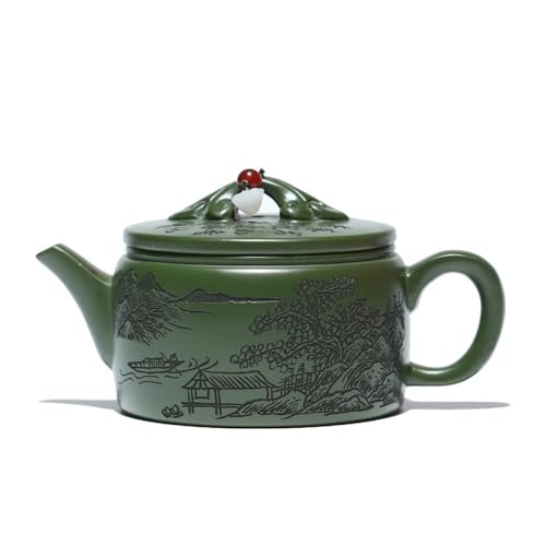 RYUQW3RE Teekessel Lila Tonkanne, handgemachte Teekanne, Tee-Set von RYUQW3RE