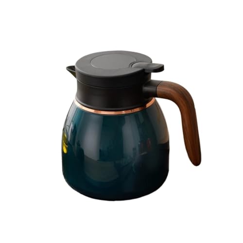 RYUQW3RE Teekessel Teekanne aus Edelstahl 316 mit Tee-Ei – Wasserkocher mit großem Fassungsvermögen for Zuhause und das Büro(Green) von RYUQW3RE