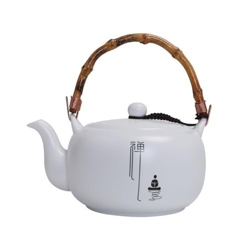 RYUQW3RE Teekessel Weiße Porzellan-Teekanne 700 ml – Keramik-Teeservice for Zuhause und als Geschenk RYUQW3RE Teekessel Weiße Porzellan-Teekanne 700 ml – Keramik-Teeservice for Zuhause und als Geschenk von RYUQW3RE