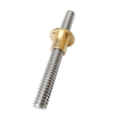 1PC T8-4 Trapez Blei Schraube 3D Drucker Schraube Edelstahl 5MM(1000mm) von RYVEWZOOE